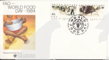 OSN New York FDC 0442 / 0443 ● - 1984